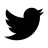 Twitter logo icon.