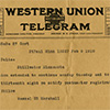 Telegrams example.